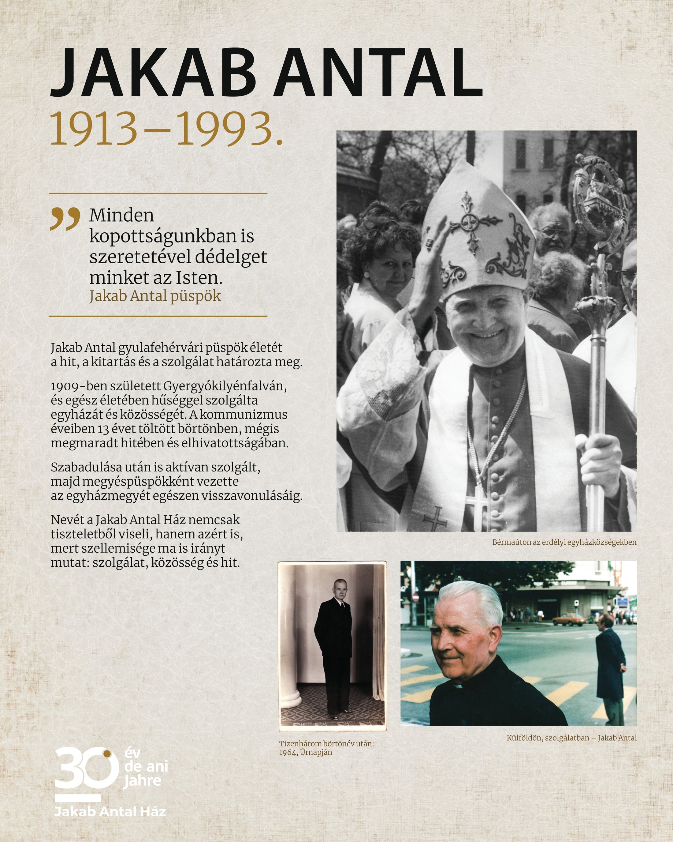 Jakab Antal — 1913–1993